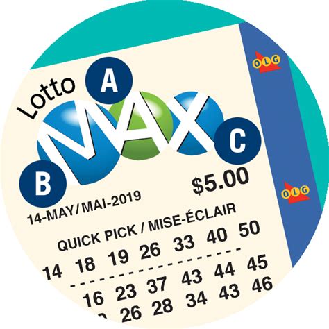 cost of lotto max ticket